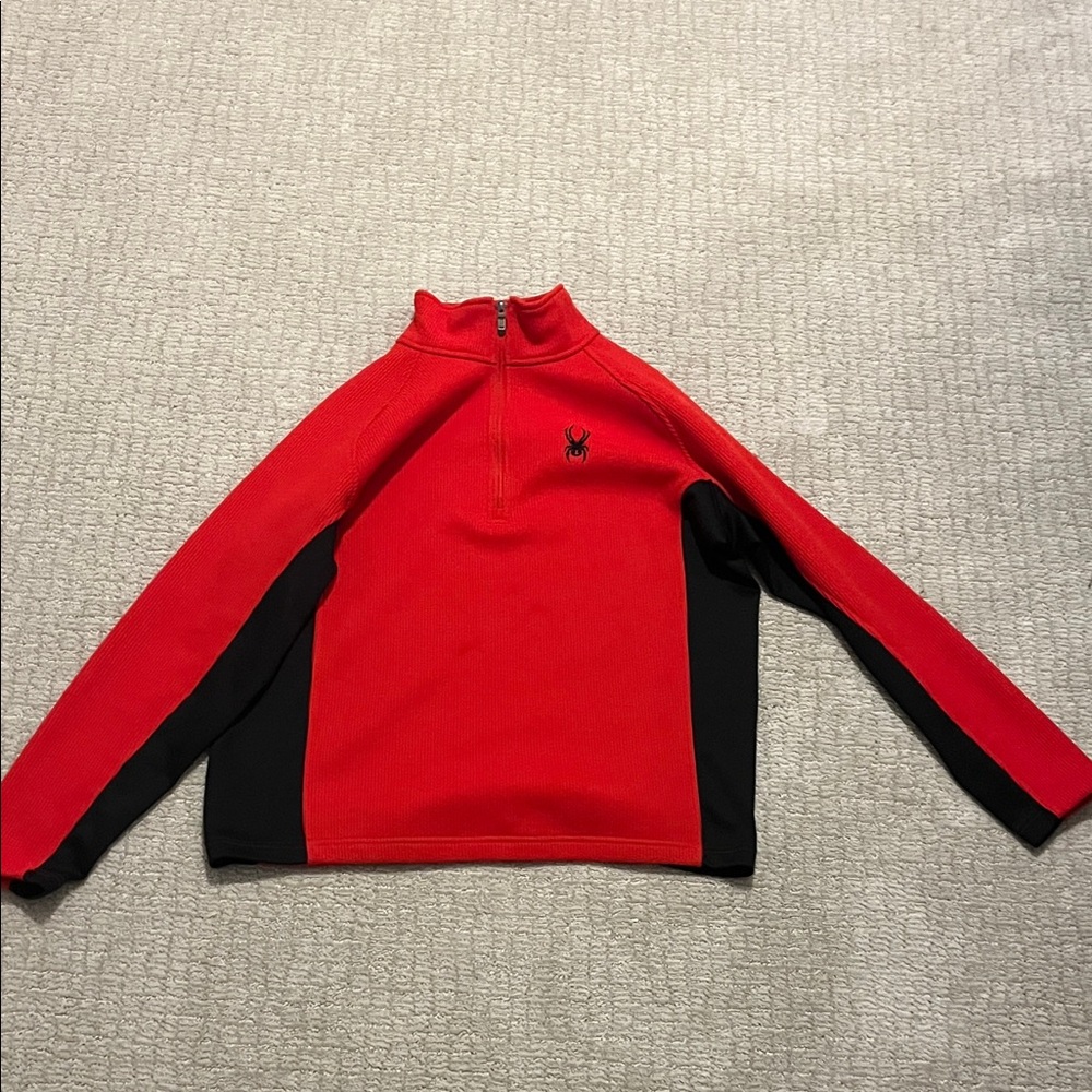 Spyder Core Sweater in Vibrant Red